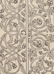 Page from Ein new kunstlich Modelbuch...(Page 17r), 1544., 1544. Creator: Peter Quentel