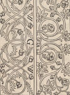 Page from Ein new kunstlich Modelbuch...(Page 17r), 1544., 1544. Creator: Peter Quentel