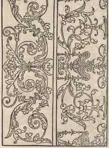 Page from Ein new kunstlich Modelbuch...(Page 17v), 1544., 1544. Creator: Peter Quentel