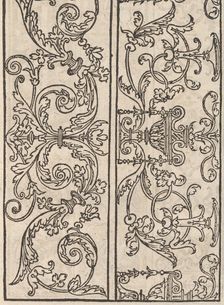 Page from Ein new kunstlich Modelbuch...(Page 17v), 1544., 1544. Creator: Peter Quentel