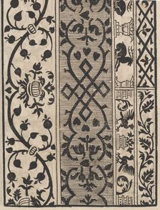 Page from Ein new kunstlich Modelbuch...(Page 19v), 1544., 1544. Creator: Peter Quentel