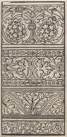 Page from Ein new kunstlich Modelbuch...(Page 11v), 1544., 1544. Creator: Peter Quentel
