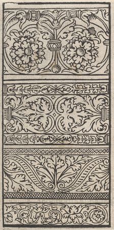 Page from Ein new kunstlich Modelbuch...(Page 11v), 1544., 1544. Creator: Peter Quentel
