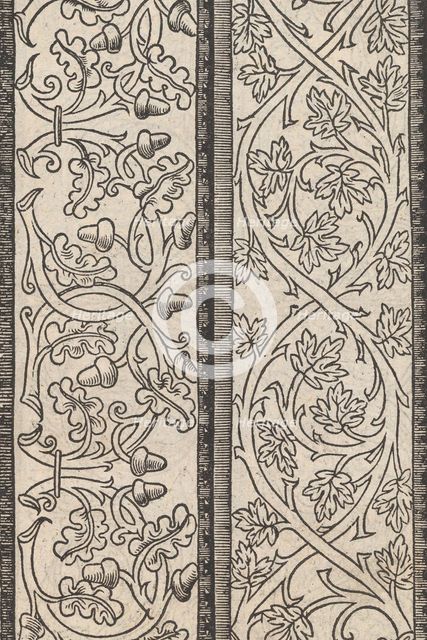 Page from Ein new kunstlich Modelbuch...(Page 13r), 1544., 1544. Creator: Peter Quentel.