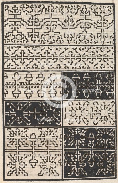 Page from Ein new kunstlich Modelbuch...(Page 46r), 1544., 1544. Creator: Peter Quentel.