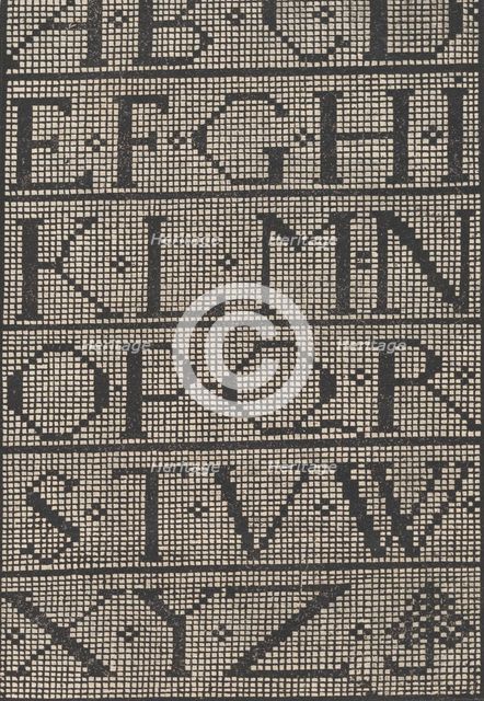Page from Ein new kunstlich Modelbuch...(Page 7r), 1544., 1544. Creator: Peter Quentel.