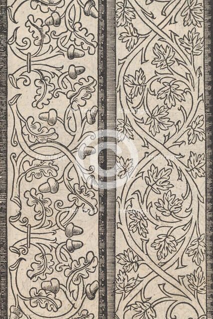 Page from Ein new kunstlich Modelbuch...(Page 13r), 1544., 1544. Creator: Peter Quentel.