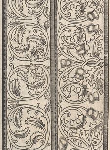 Page from Ein new kunstlich Modelbuch...(Page 14v), 1544., 1544. Creator: Peter Quentel