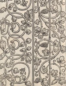 Page from Ein new kunstlich Modelbuch...(Page 15v), 1544., 1544. Creator: Peter Quentel