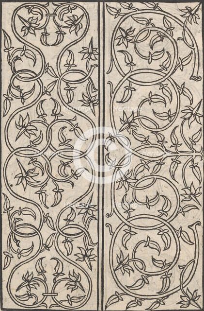 Page from Ein new kunstlich Modelbuch...(Page 16v), 1544., 1544. Creator: Peter Quentel.