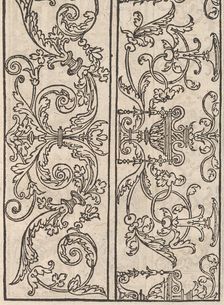 Page from Ein new kunstlich Modelbuch...(Page 17v), 1544., 1544. Creator: Peter Quentel