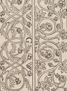 Page from Ein new kunstlich Modelbuch...(Page 17r), 1544., 1544. Creator: Peter Quentel