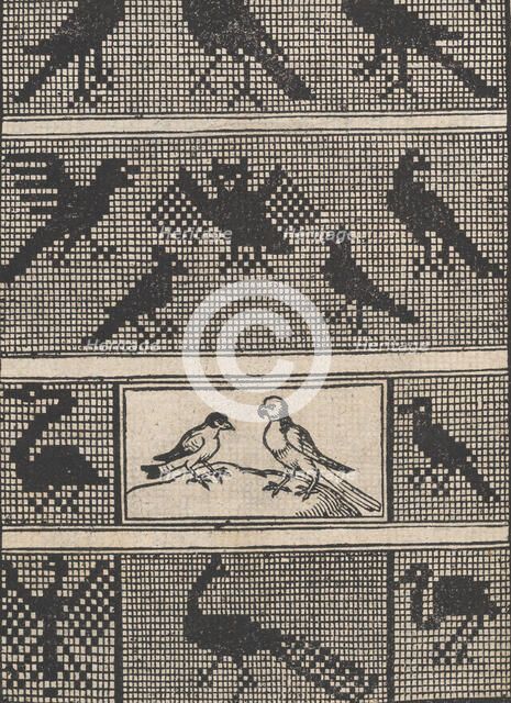 Page from Ein new kunstlich Modelbuch...(Page 7v), 1544., 1544. Creator: Peter Quentel.