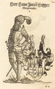 Page from Geschlechter Buch - Ausberg, 1550. Creator: Hans Weiditz