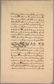 Page from Ramayana, 1800s. Creator: Unknown