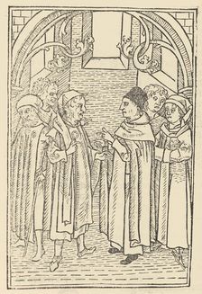 Page from Stern des Meschiah, 1477., 1477. Creator: Anon