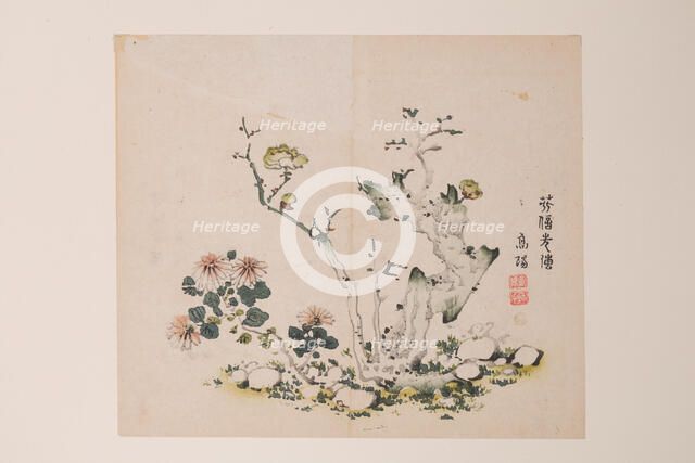 Page from Shi Zhu Zhai. Creator: Unknown.