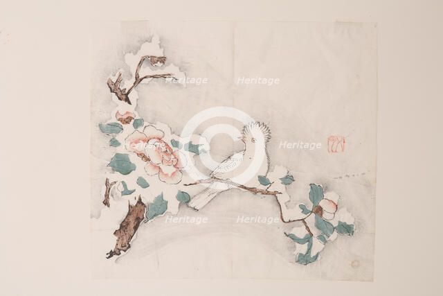 Page from Shi Zhu Zhai. Creator: Unknown.