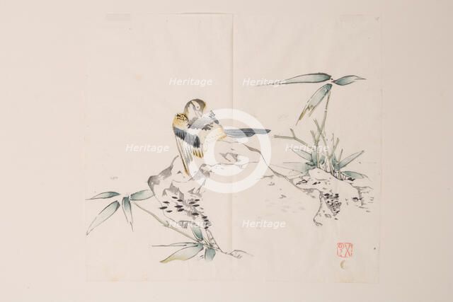 Page from Shi Zhu Zhai. Creator: Unknown.