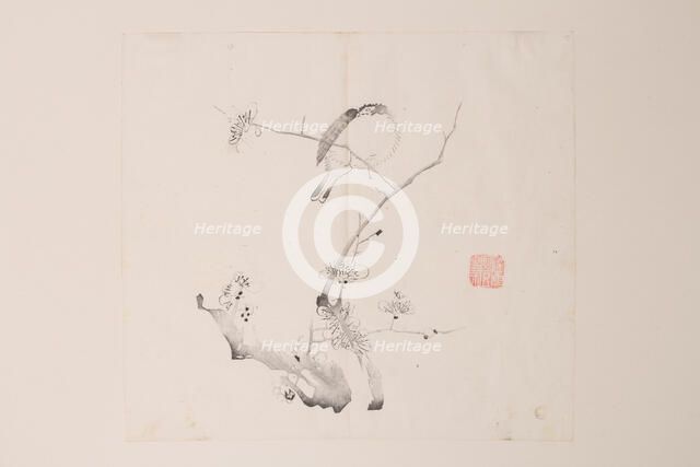 Page from Shi Zhu Zhai. Creator: Unknown.