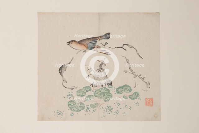 Page from Shi Zhu Zhai. Creator: Unknown.