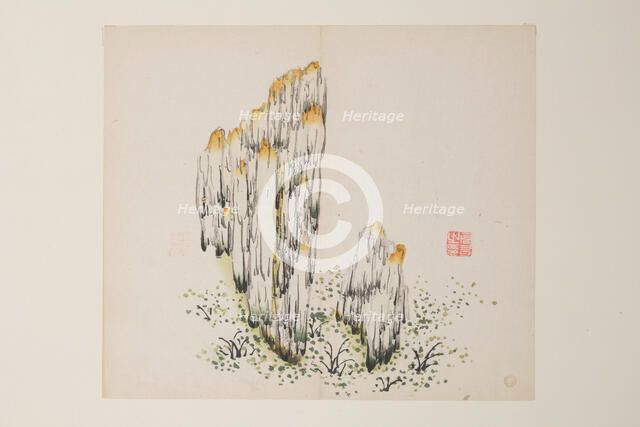 Page from Shi Zhu Zhai. Creator: Unknown.