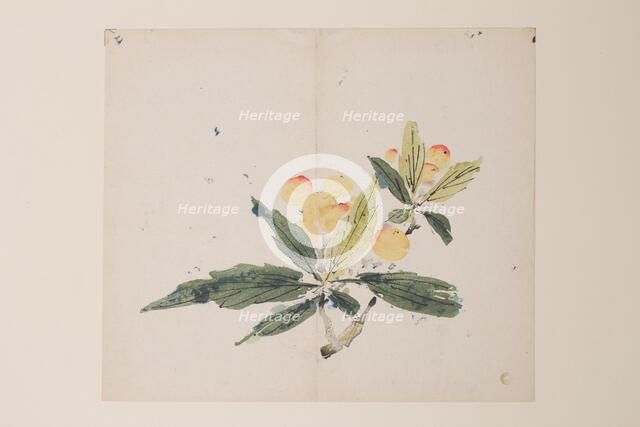 Page from Shi Zhu Zhai. Creator: Unknown.