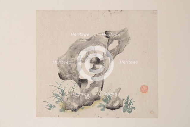 Page from Shi Zhu Zhai. Creator: Unknown.