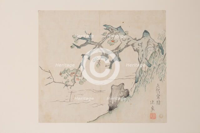 Page from Shi Zhu Zhai. Creator: Unknown.