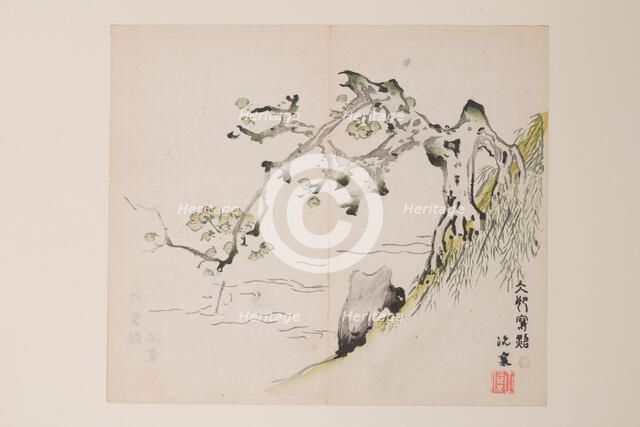 Page from Shi Zhu Zhai. Creator: Unknown.