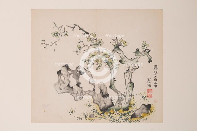 Page from Shi Zhu Zhai. Creator: Unknown.