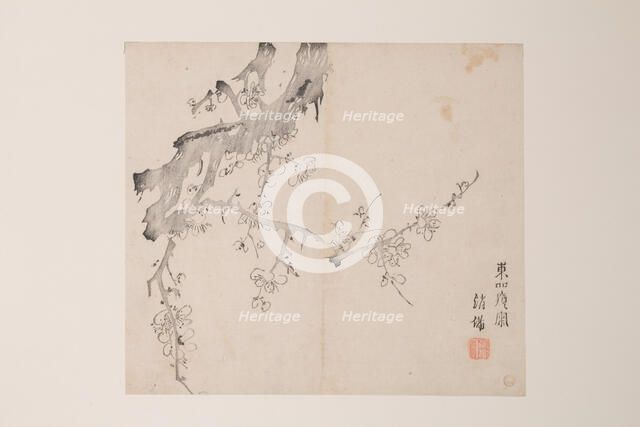 Page from Shi Zhu Zhai. Creator: Unknown.