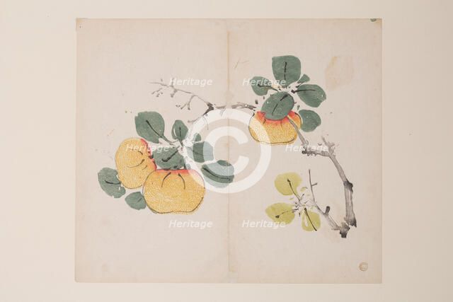 Page from Shi Zhu Zhai. Creator: Unknown.