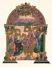 Page from the Benedictional of St. Ethelwold c970, (1902)