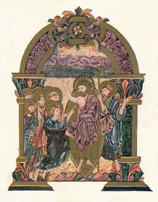 Page from the Benedictional of St. Ethelwold c970, (1902)