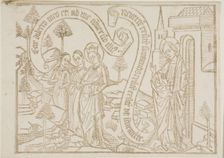 Page from the Canticum Canticorum (The Song of Solomon), ca. 1469-70. Creator: Unknown