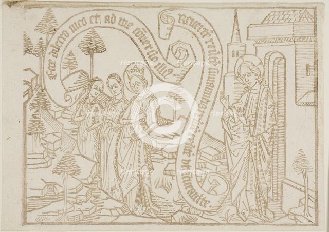 Page from the Canticum Canticorum (The Song of Solomon), ca. 1469-70. Creator: Unknown.