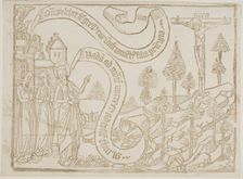 Page from the Canticum Canticorum (The Song of Solomon), ca. 1469-70. Creator: Unknown