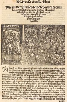Page from Troianischen Kreig - Ausberg, 1536. Creator: Hans Weiditz
