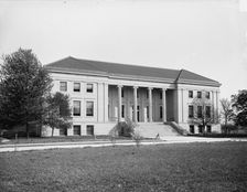 Page Hall, Ohio State University, Columbus, O[hio], c1904. Creator: Unknown