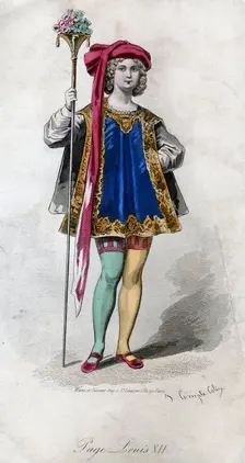 Page, Louis XII (19th century).Artist: Francois Claudius Compte-Calix