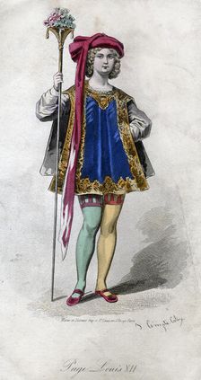 Page, Louis XII (19th century).Artist: Francois Claudius Compte-Calix