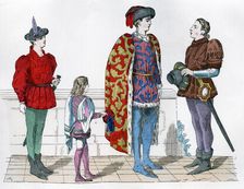 Page, master and valet, 1440-1450 (1882-1884)