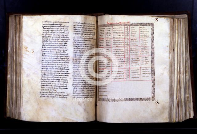 Page of the Etymologies of St. Isidore.