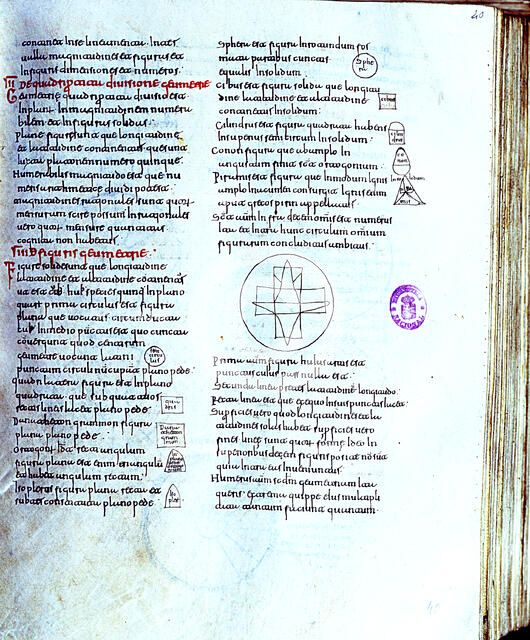 Page of St. Isidore's Etymologies.