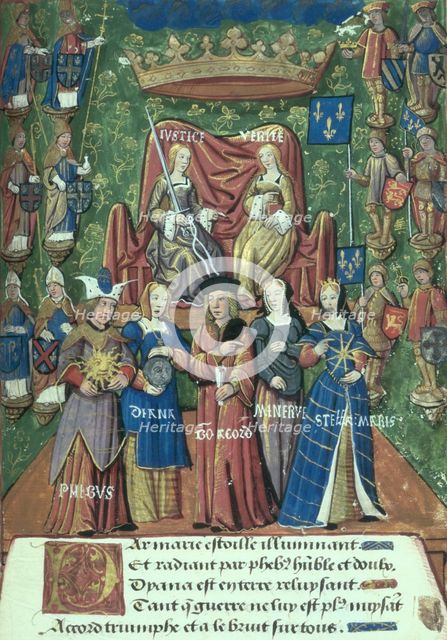 Pageant at the Châtelet, 1514.  Creator: Unknown.