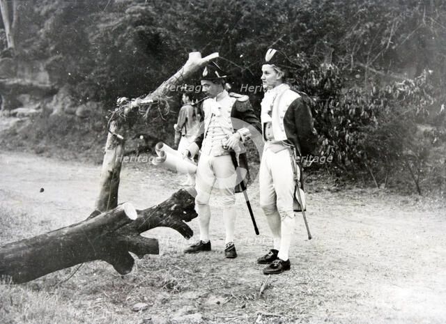 Pageant commemorated Mosman Bay being originally named Careening Cove as HMS Sirius... Creator: Unknown.