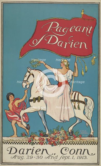 Pageant of Darien, c1913. Creator: Frederick Dana Marsh.