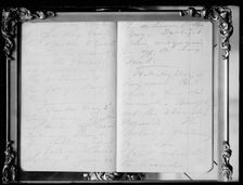 Pages From Diary of Admiral George Dewey, U.S.N., 1910. Creator: Harris & Ewing