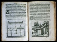 Pages of Architecture traducto di latino in vulgare dal vero exemplare by M. Vitrubio Polion, 1524 Creator: Vitrubio Polion, Marc (75 bC - 10 bC.)